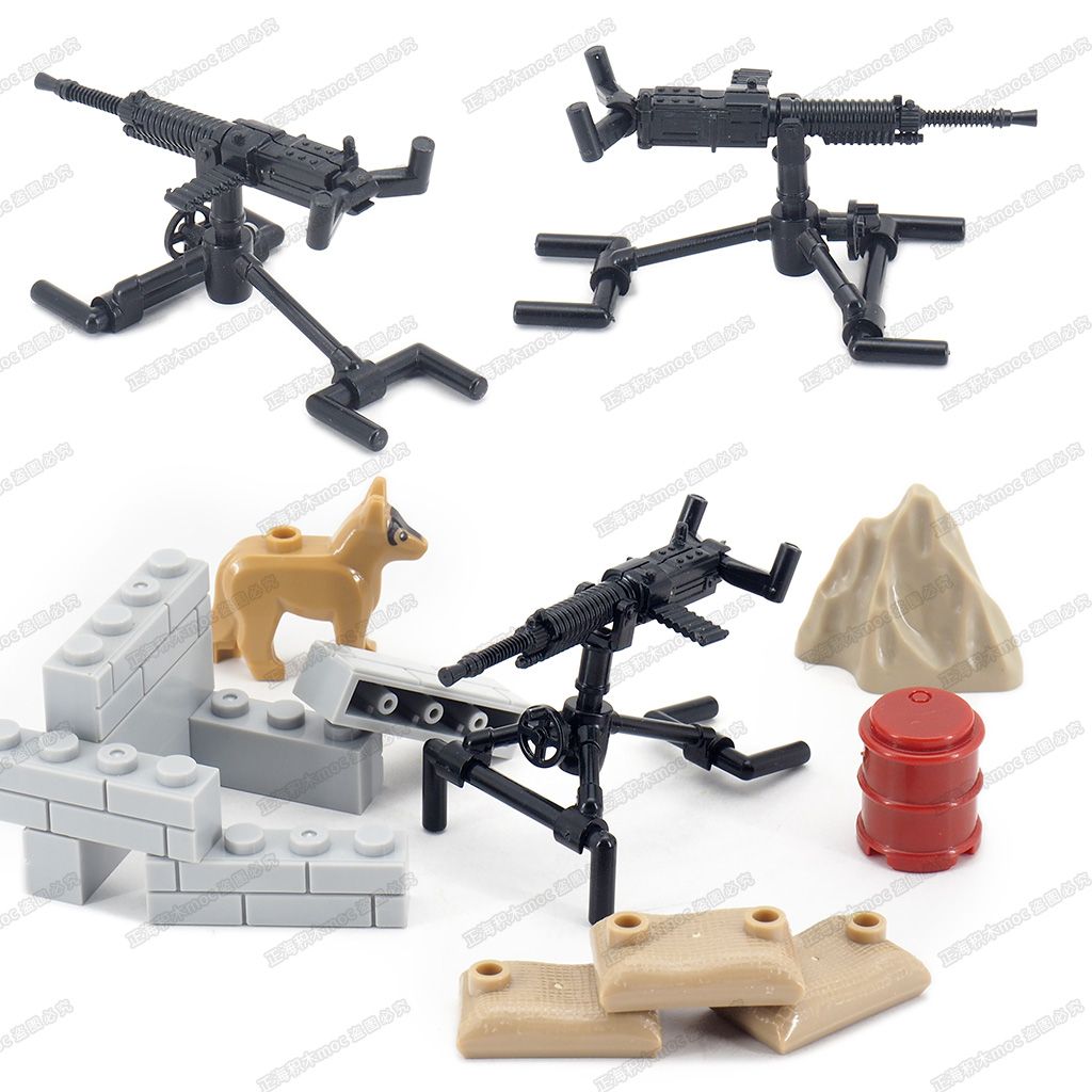 1模型配件拼裝武器機(jī)槍玩具6兵人車場(chǎng)景恒龍?zhí)箍俗运尿?qū)底盤.